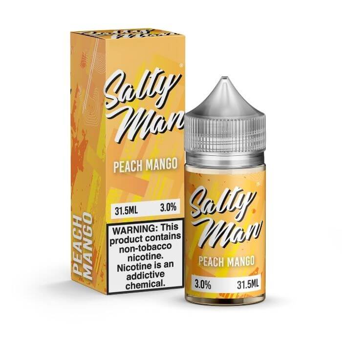 Peach Mango Nicotine Salt by Salty Man